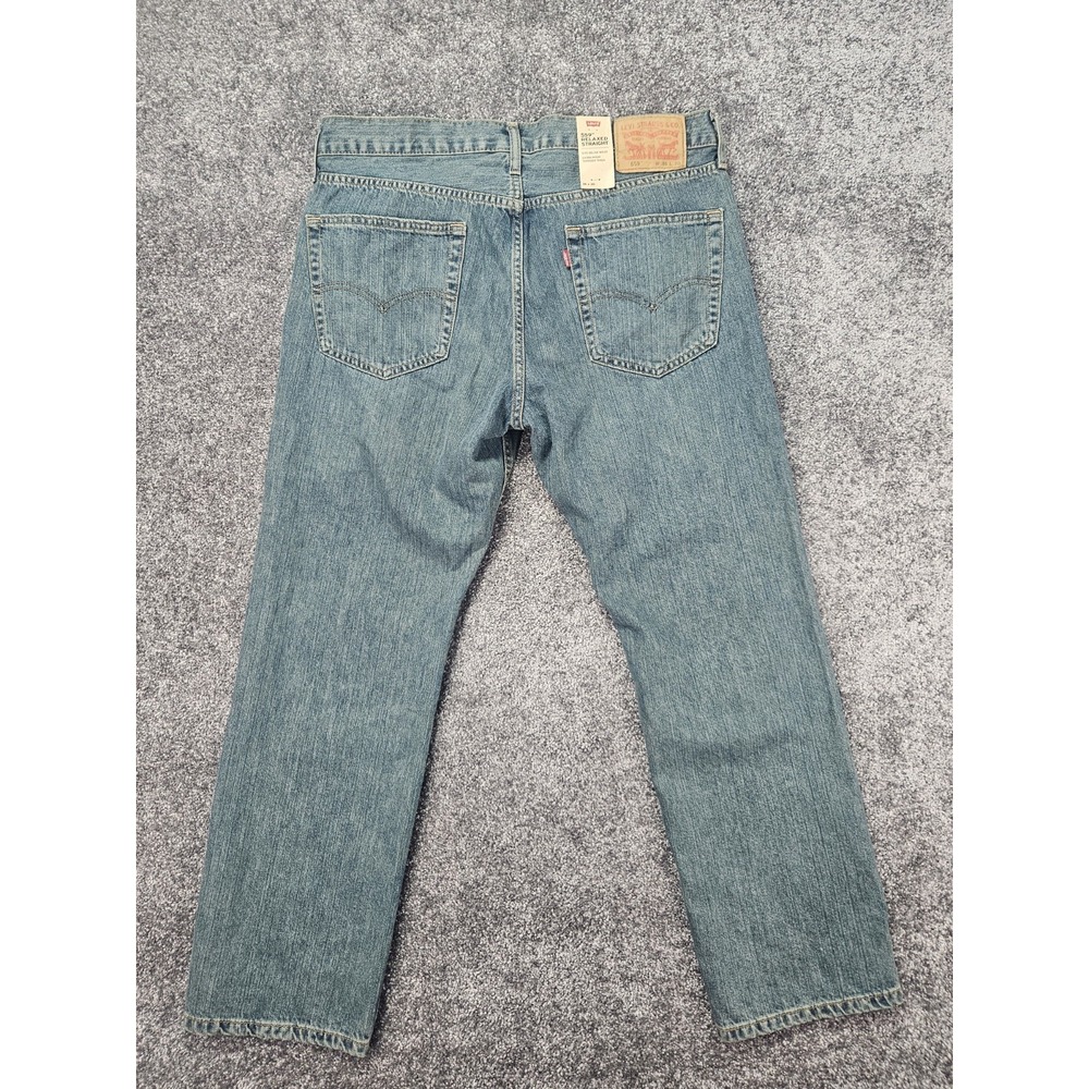 Levi's 559 Relaxed Straight Jeans Men's Fits 34x30 Tag 36x30 Medium Wash NWT